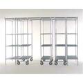 Nexel Stainless Steel Space-Trac Shelving System- 76 x 18 in. STM748S